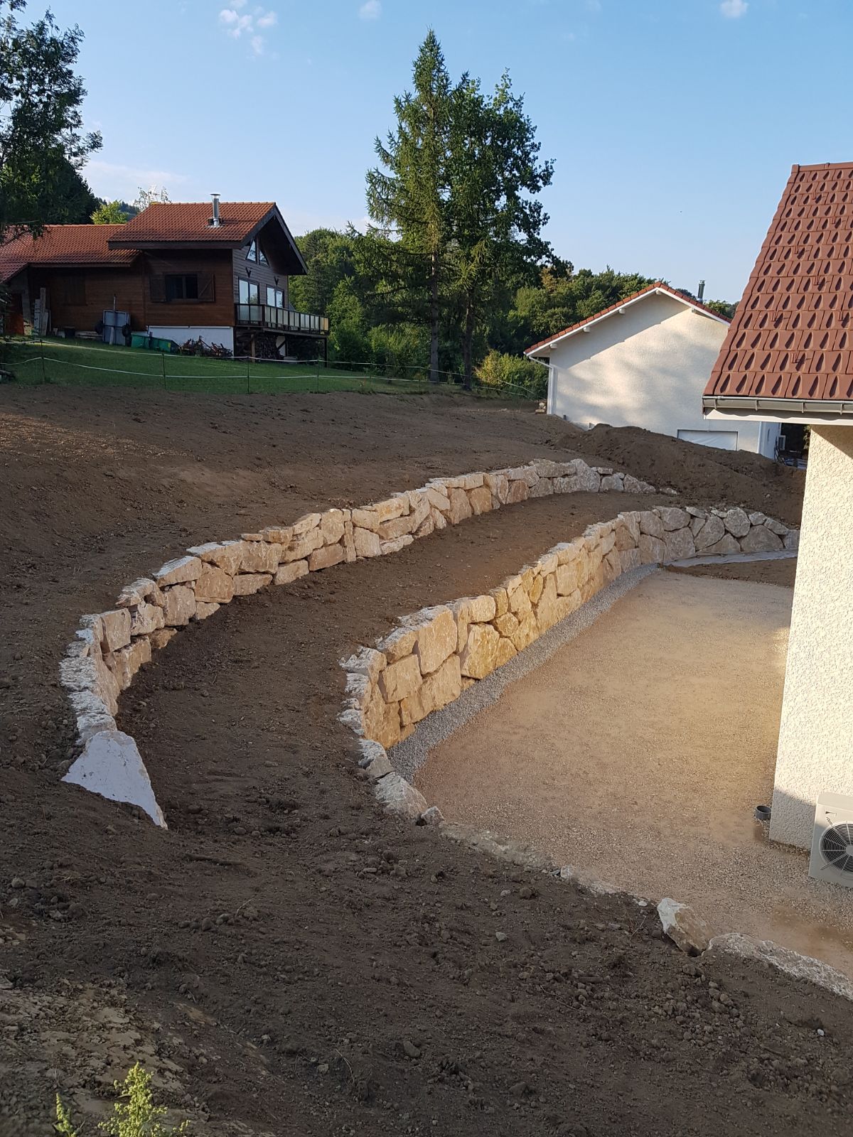 Terrassement à Marignier - Besson TP Haute-Savoie